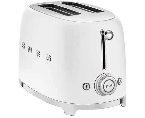  Тостер SMEG TSF01WHMEU матовый белый 