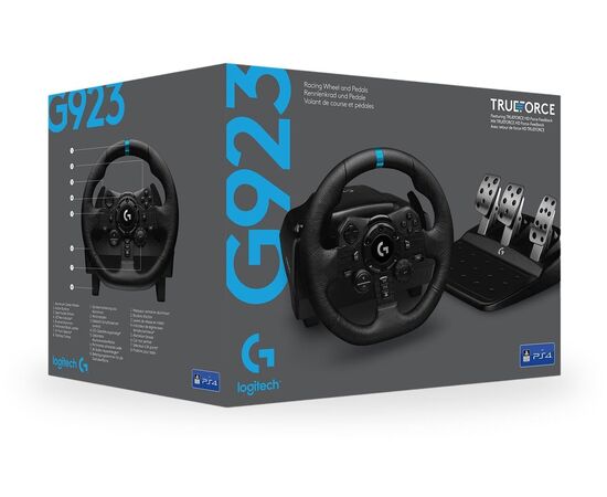  Руль Logitech G923 Steering Wheel USB 941-000151 (PS4 and PC) 
