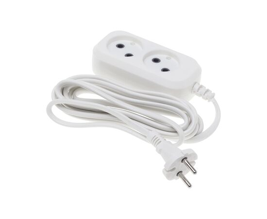  Сетевой удлинитель Buro BU-PSL2.3/W 3м (2 розетки) белый 