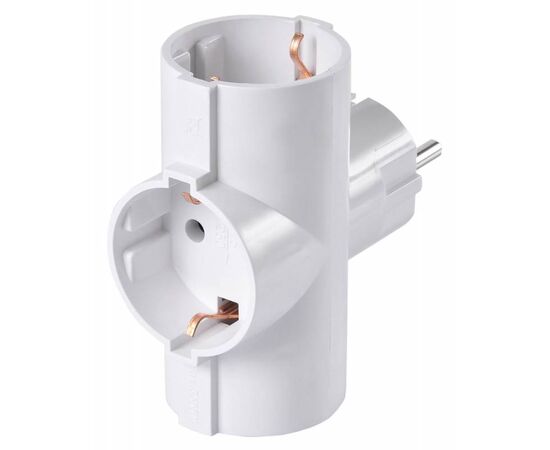  Сетевой разветвитель Buro BU-PS3TG-W (3 розетки) белый 