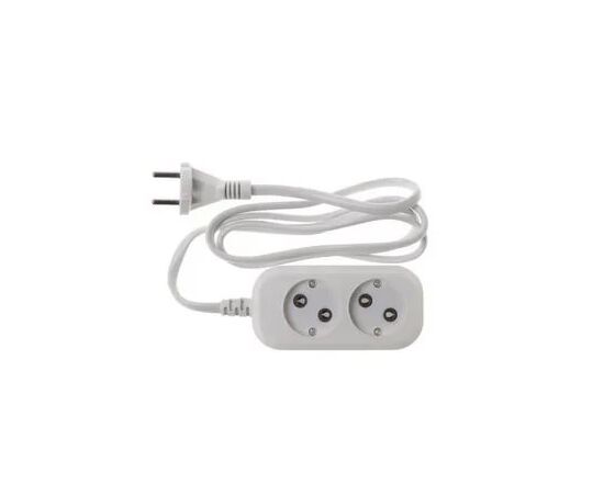  Сетевой удлинитель Buro BU-PSL2.1/W 1.5м (2 розетки) белый 