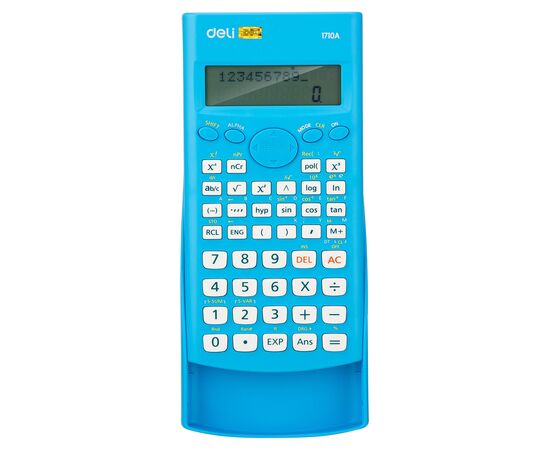 Калькулятор научный Deli E1710A/BLU синий 