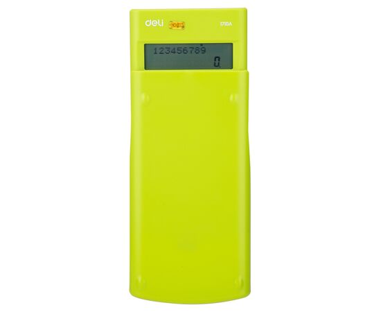  Калькулятор научный Deli E1710A/GRN зеленый 