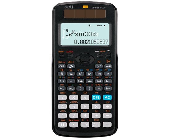  Калькулятор научный Deli ED991ES черный 