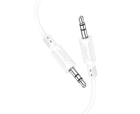  Аудиокабель AUX JOKADE JA107 3.5 mm 1 m white 