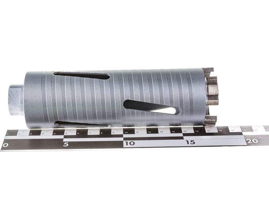  Коронка алмазная по бетону Hilberg Laser Deep Drill HD352 52х150 мм 