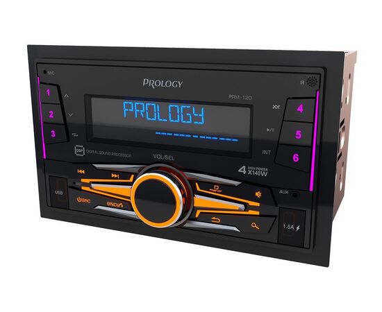  Автомагнитола Prology PRM-120 2DIN 4x140Вт v4.2 DSP 3 (PRPRM120) 