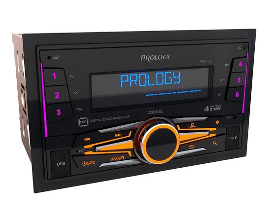  Автомагнитола Prology PRM-120 2DIN 4x140Вт v4.2 DSP 3 (PRPRM120) 