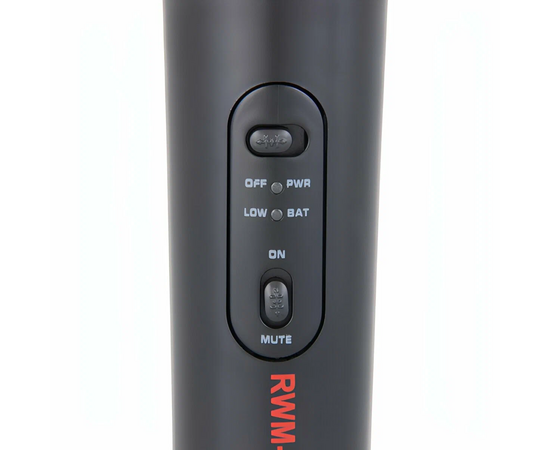  Микрофонная система RITMIX RWM-221 black 2микрофона, 87.5 - 92МГц, 2 канала, 0,005проц., 40-20000Гц, 600Ом, –603дБ, 80дБ,макс девиация 10КГц 