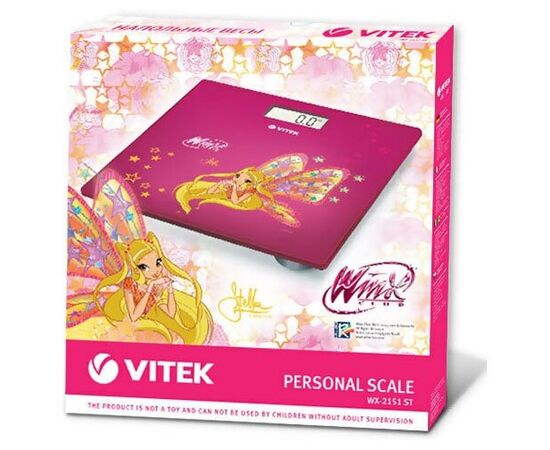  Напольные весы Vitek WX-2151 розовый 