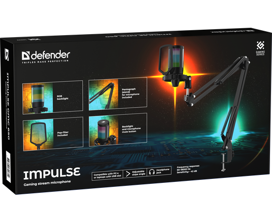  Микрофон DEFENDER Impulse GMC 650 64665 