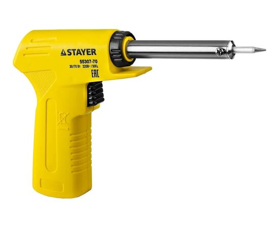  Паяльник Stayer Мастер 55307-70 электрический 70Вт 