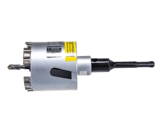  Коронка алмазная по бетону Hilberg Laser Five Teeth HP272 72 мм 