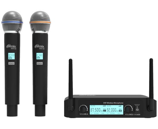  Микрофон RITMIX RWM-222 black 