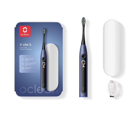  Электрическая зубная щетка Oclean X Lite Темно-синий 