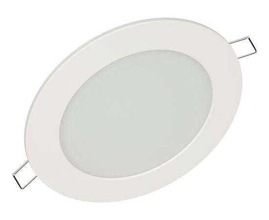  Панель светодиодная IN HOME RLP-VC 4690612023359 встраиваемая круглая 9Вт 230В 4000К 630Лм 118мм белая IP40 (1/80) 