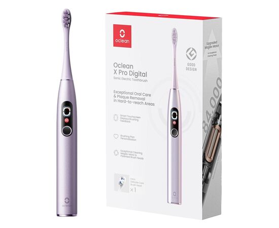  Электрическая зубная щетка Oclean X Pro Digital Фиолетовый 