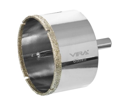  Коронка алмазная по керамике VIRA 559508, 65 мм 