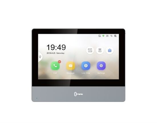  Видеодомофон Hikvision DS-KH8350-WTE1 белый 