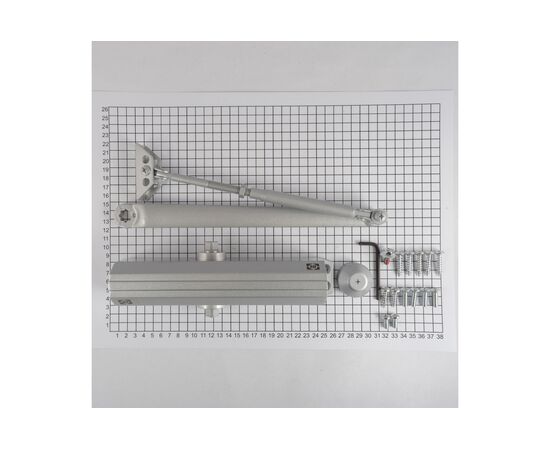  Доводчик DOORLOCK DL180A BC (75538) size 1-6/7 серебристый 